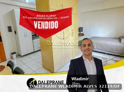 Apartamento com 1 quarto à venda em Sul, Águas Claras — foto 1