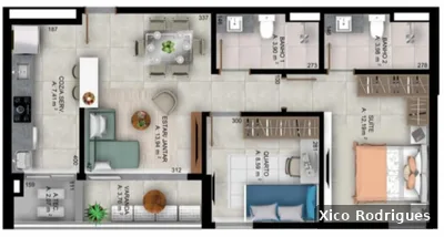 Apartamento com 2 quartos à venda — foto 4