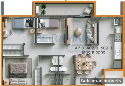 Apartamento com 3 quartos à venda — foto 4