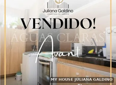 Apartamento com 1 quarto à venda em Sul, Águas Claras — foto 1