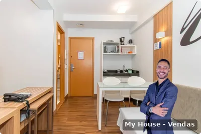 Flat com 1 quarto à venda em Sul, Águas Claras — foto 1