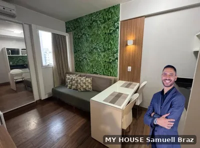 Flat com 1 quarto à venda em Sul, Águas Claras — foto 1