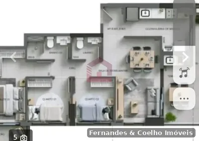 Apartamento com 3 quartos à venda — foto 3