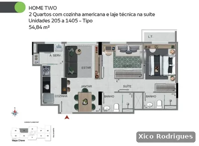 Cobertura com 2 quartos à venda — foto 5