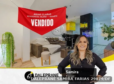 Apartamento com 1 quarto à venda em Sul, Águas Claras — foto 1