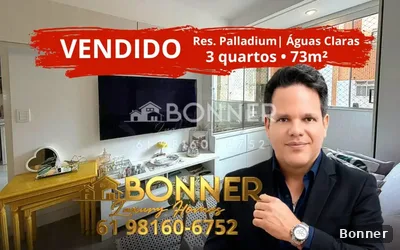 Apartamento com 3 quartos à venda em Norte, Águas Claras — foto 1