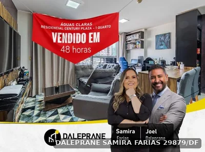 Apartamento com 1 quarto à venda em Sul, Águas Claras — foto 1