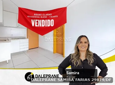 Apartamento com 1 quarto à venda em Sul, Águas Claras — foto 1